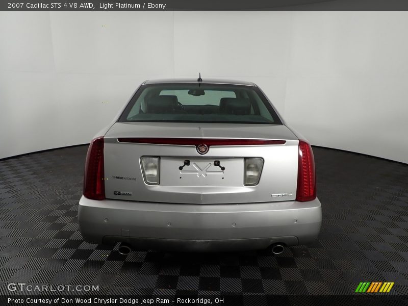 Light Platinum / Ebony 2007 Cadillac STS 4 V8 AWD