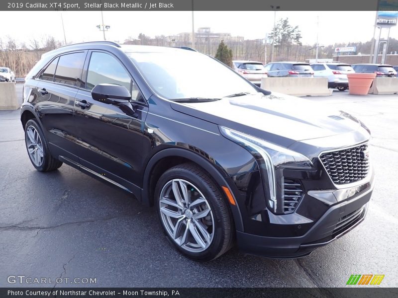 Stellar Black Metallic / Jet Black 2019 Cadillac XT4 Sport