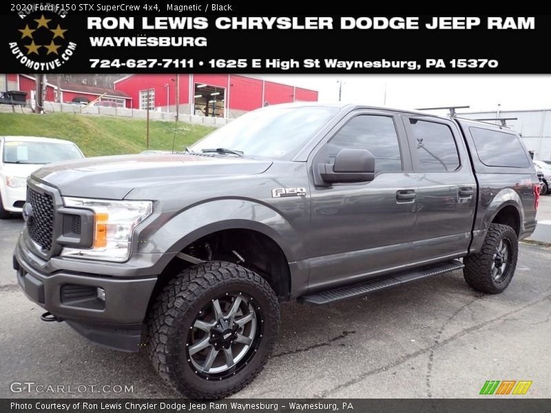 Magnetic / Black 2020 Ford F150 STX SuperCrew 4x4