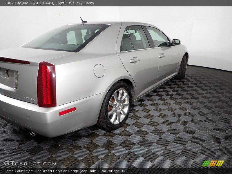 Light Platinum / Ebony 2007 Cadillac STS 4 V8 AWD