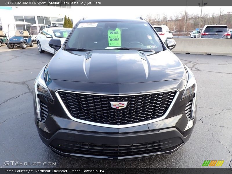 Stellar Black Metallic / Jet Black 2019 Cadillac XT4 Sport