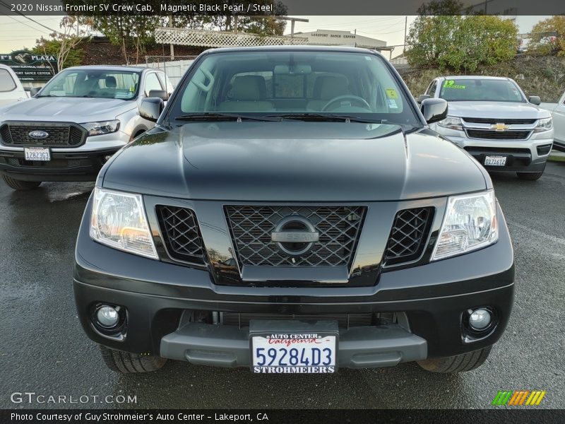 Magnetic Black Pearl / Steel 2020 Nissan Frontier SV Crew Cab