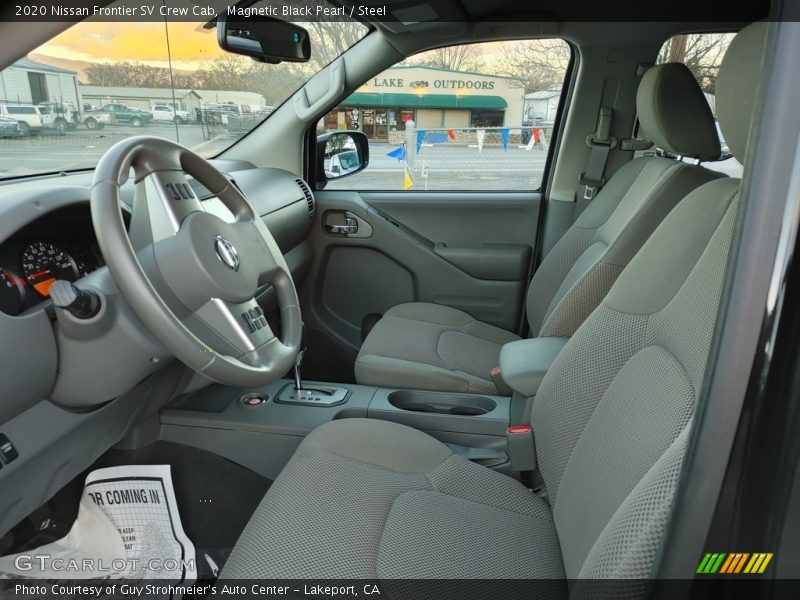 Magnetic Black Pearl / Steel 2020 Nissan Frontier SV Crew Cab