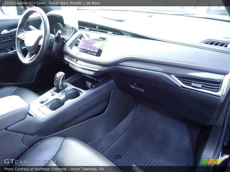 Stellar Black Metallic / Jet Black 2019 Cadillac XT4 Sport