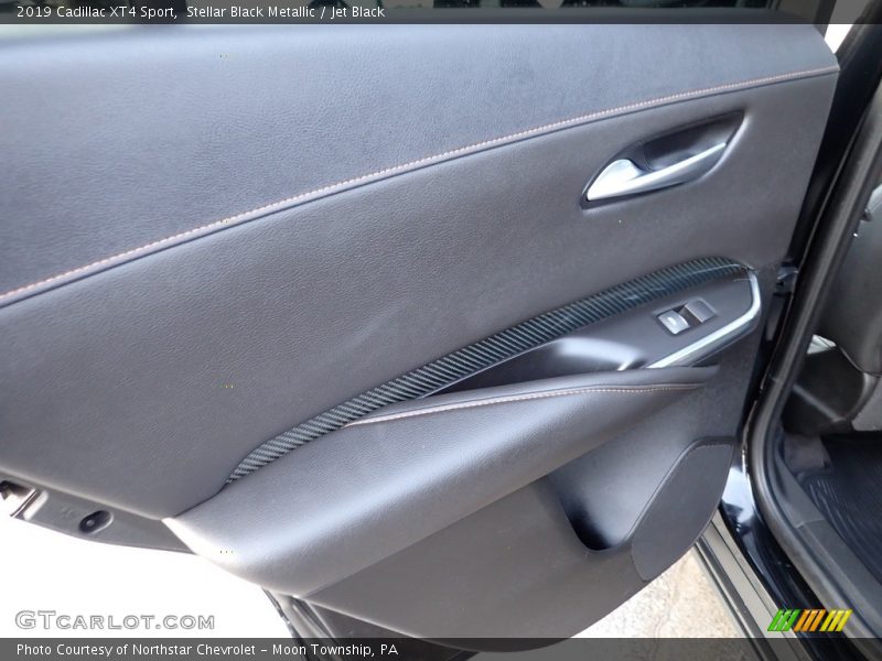 Stellar Black Metallic / Jet Black 2019 Cadillac XT4 Sport