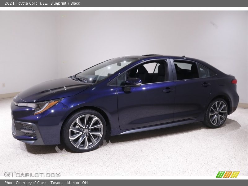 Blueprint / Black 2021 Toyota Corolla SE