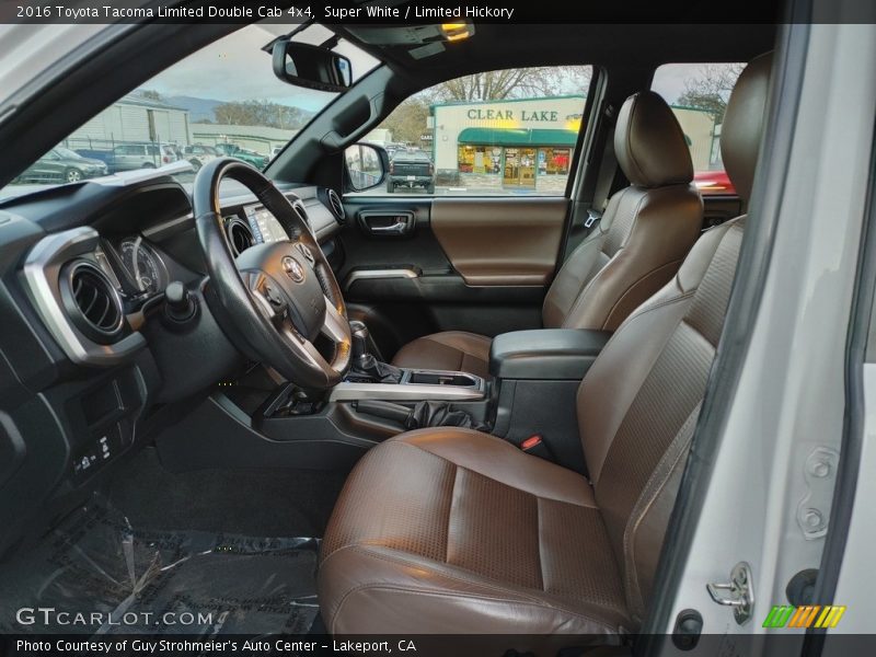 2016 Tacoma Limited Double Cab 4x4 Limited Hickory Interior