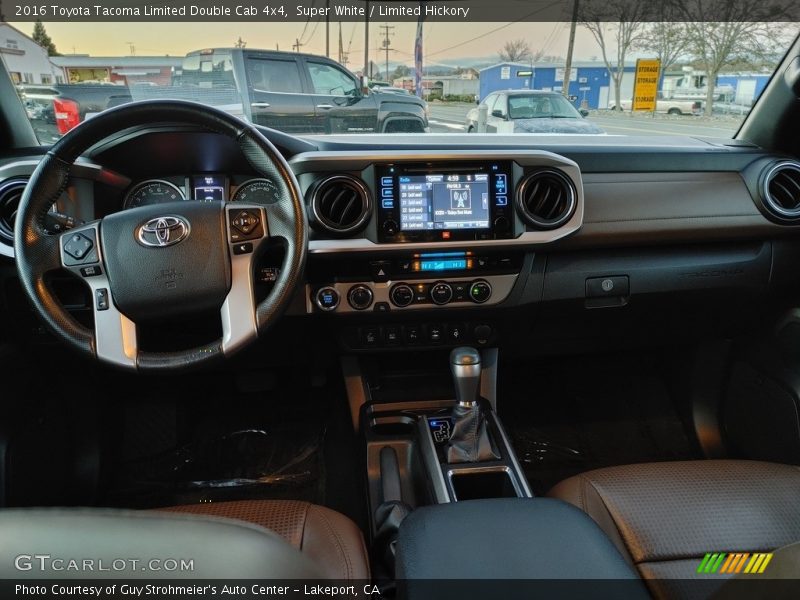 Dashboard of 2016 Tacoma Limited Double Cab 4x4