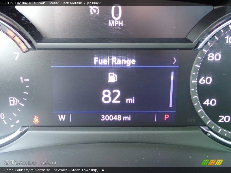 Stellar Black Metallic / Jet Black 2019 Cadillac XT4 Sport