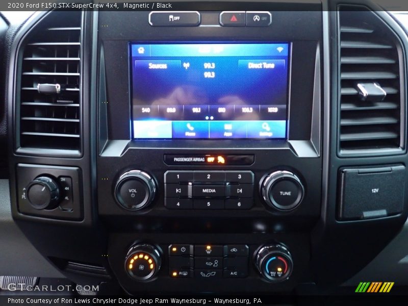 Magnetic / Black 2020 Ford F150 STX SuperCrew 4x4