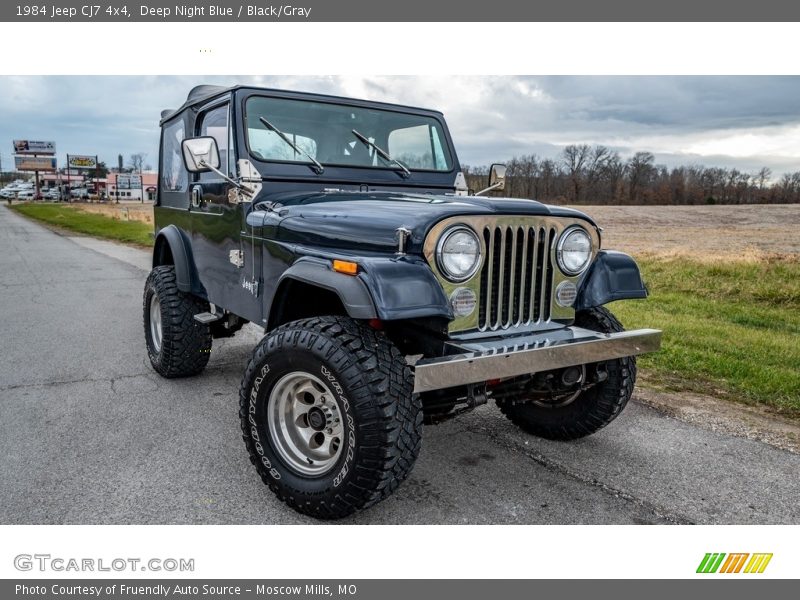 Front 3/4 View of 1984 CJ7 4x4