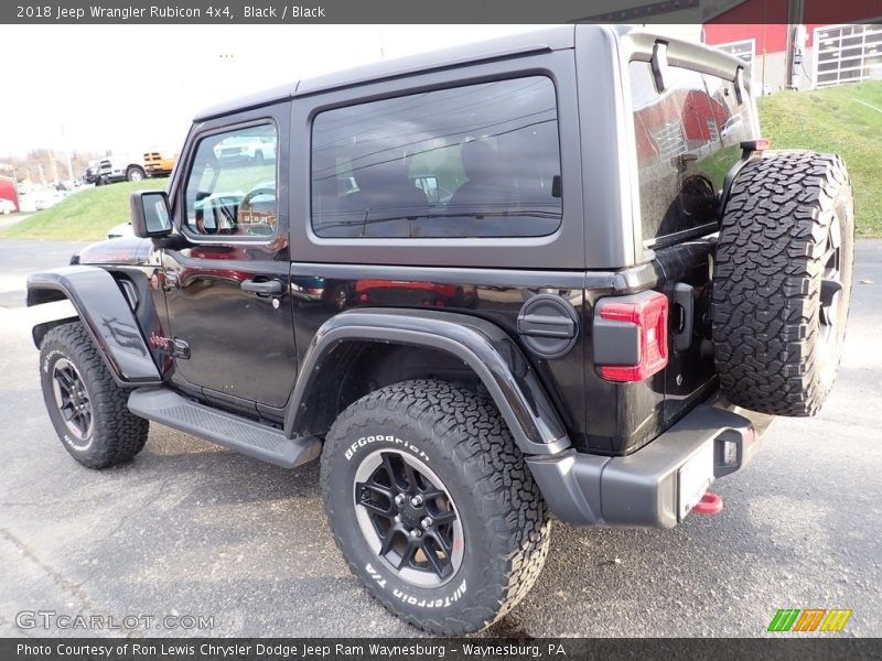 Black / Black 2018 Jeep Wrangler Rubicon 4x4