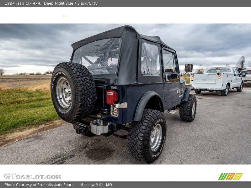  1984 CJ7 4x4 Deep Night Blue