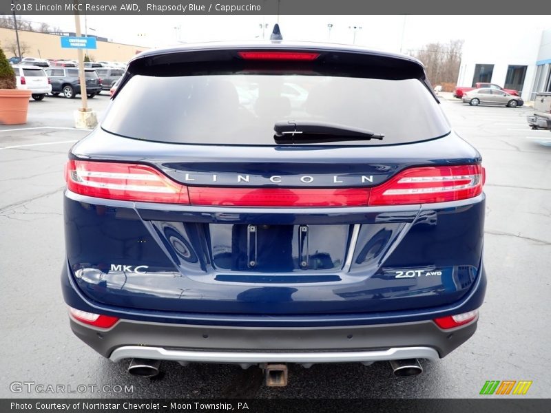Rhapsody Blue / Cappuccino 2018 Lincoln MKC Reserve AWD