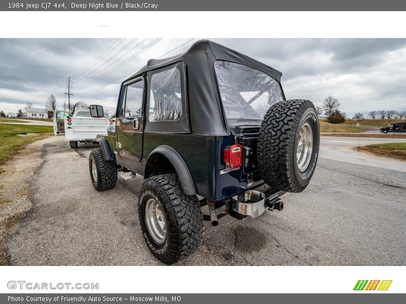  1984 CJ7 4x4 Deep Night Blue