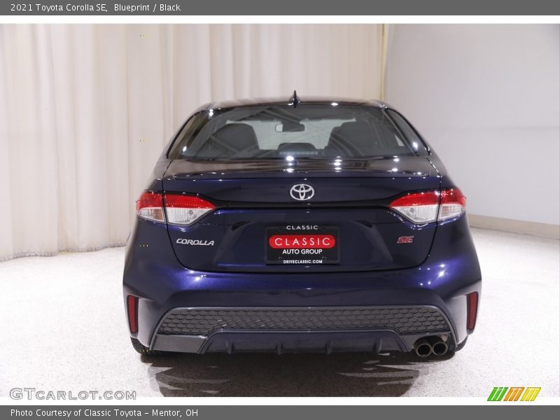 Blueprint / Black 2021 Toyota Corolla SE