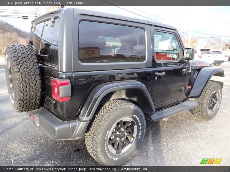Black / Black 2018 Jeep Wrangler Rubicon 4x4