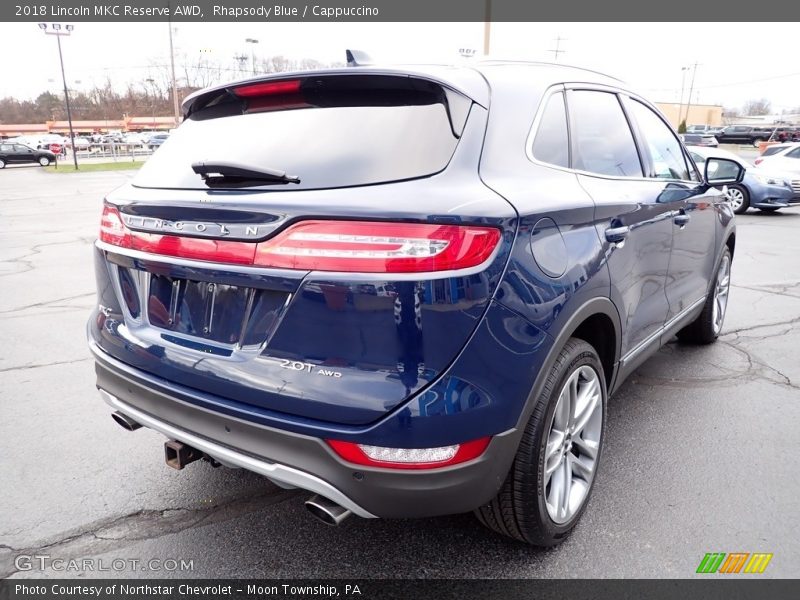 Rhapsody Blue / Cappuccino 2018 Lincoln MKC Reserve AWD