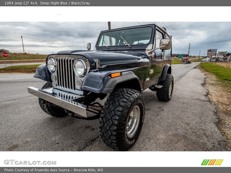  1984 CJ7 4x4 Deep Night Blue