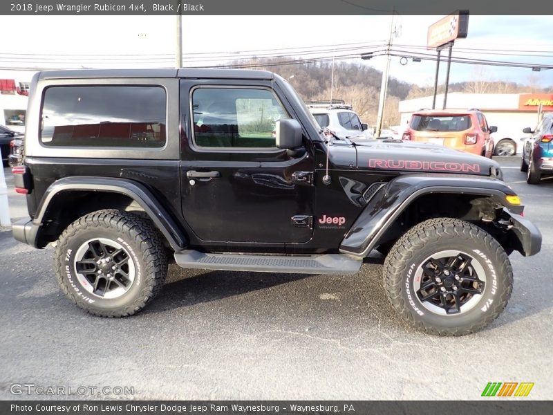 Black / Black 2018 Jeep Wrangler Rubicon 4x4