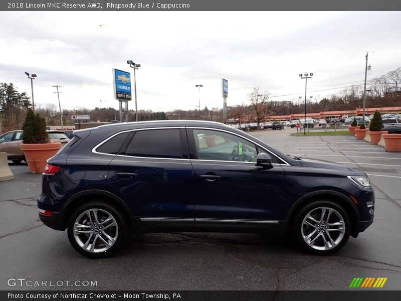 Rhapsody Blue / Cappuccino 2018 Lincoln MKC Reserve AWD