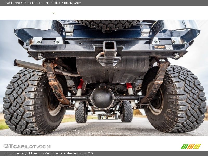 Undercarriage of 1984 CJ7 4x4