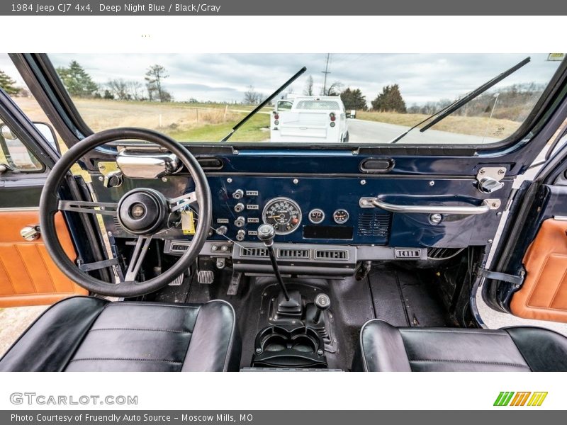 Black/Gray Interior - 1984 CJ7 4x4 