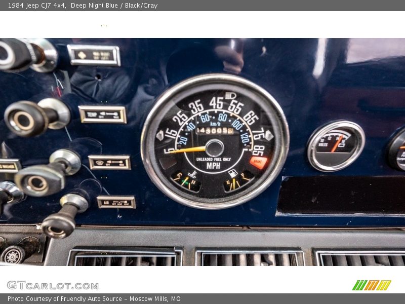  1984 CJ7 4x4 4x4 Gauges