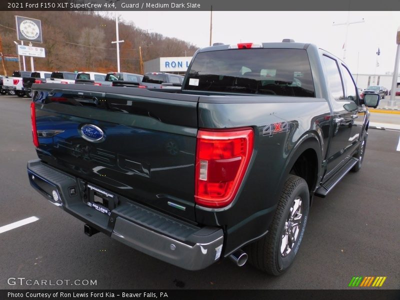 Guard / Medium Dark Slate 2021 Ford F150 XLT SuperCrew 4x4