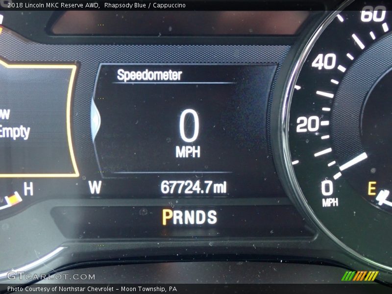 Rhapsody Blue / Cappuccino 2018 Lincoln MKC Reserve AWD