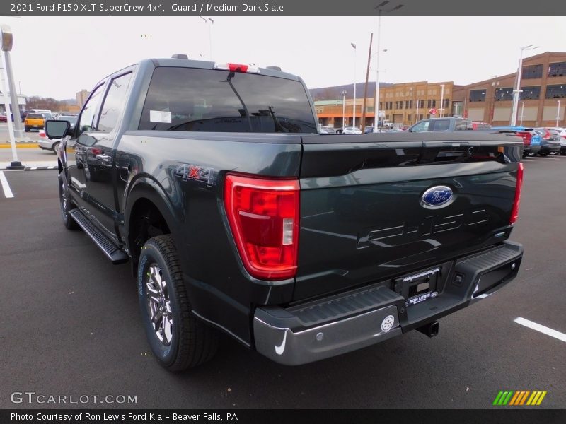 Guard / Medium Dark Slate 2021 Ford F150 XLT SuperCrew 4x4