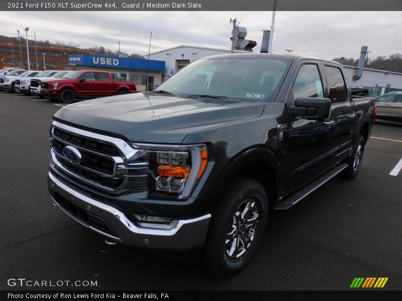 Guard / Medium Dark Slate 2021 Ford F150 XLT SuperCrew 4x4