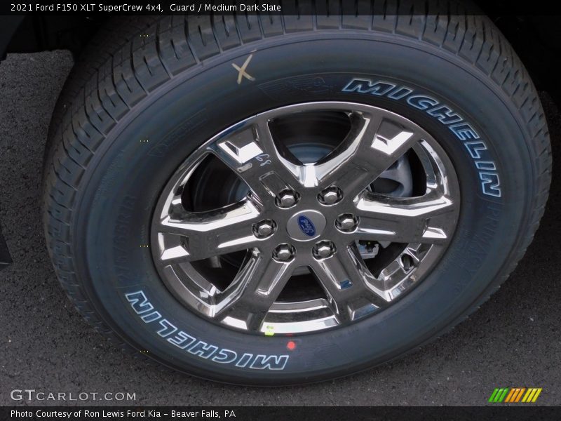 Guard / Medium Dark Slate 2021 Ford F150 XLT SuperCrew 4x4