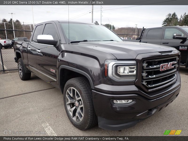 Front 3/4 View of 2016 Sierra 1500 SLT Double Cab 4WD