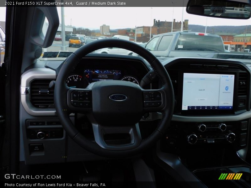 Guard / Medium Dark Slate 2021 Ford F150 XLT SuperCrew 4x4