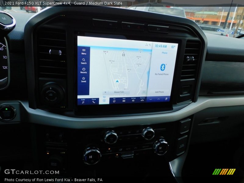 Guard / Medium Dark Slate 2021 Ford F150 XLT SuperCrew 4x4