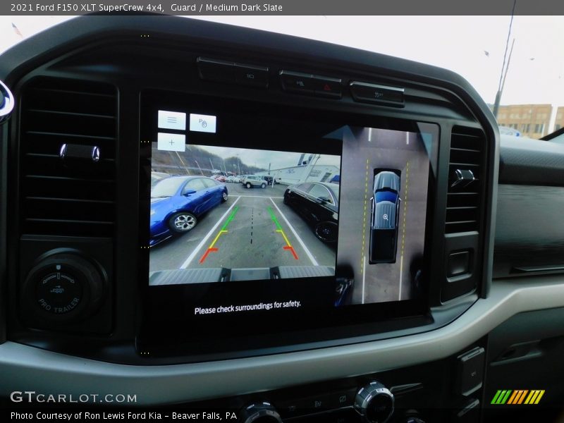Guard / Medium Dark Slate 2021 Ford F150 XLT SuperCrew 4x4