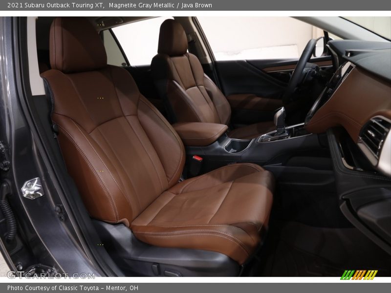 Magnetite Gray Metallic / Java Brown 2021 Subaru Outback Touring XT