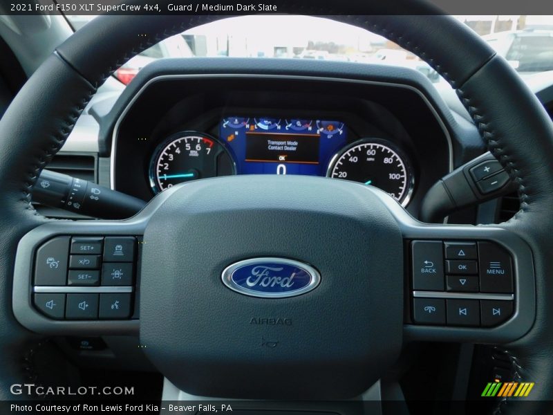 Guard / Medium Dark Slate 2021 Ford F150 XLT SuperCrew 4x4