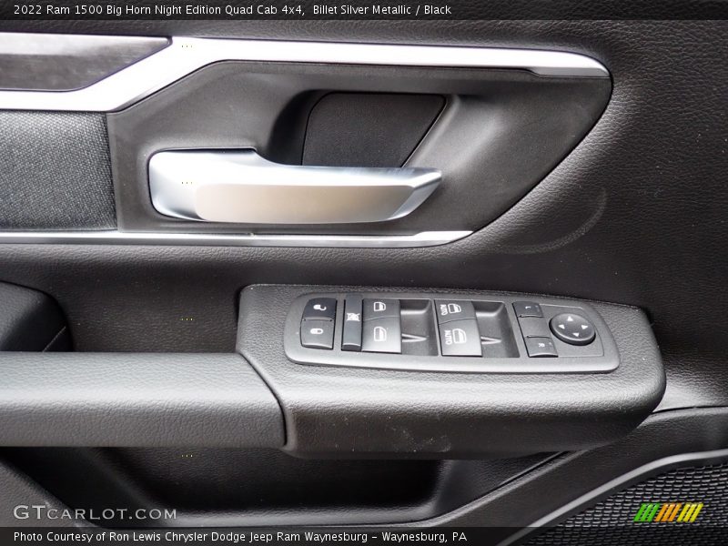 Billet Silver Metallic / Black 2022 Ram 1500 Big Horn Night Edition Quad Cab 4x4