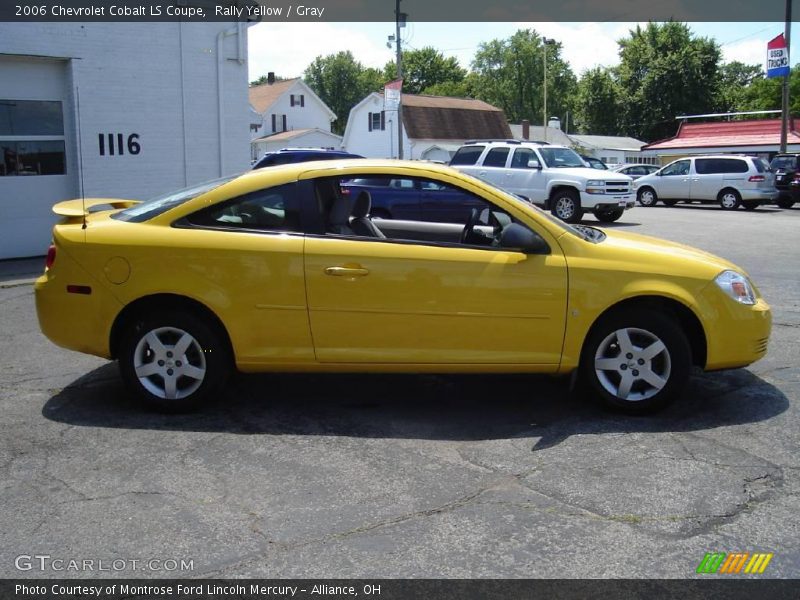 Rally Yellow / Gray 2006 Chevrolet Cobalt LS Coupe