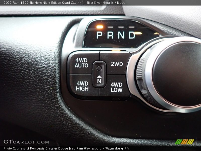  2022 1500 Big Horn Night Edition Quad Cab 4x4 8 Speed Automatic Shifter