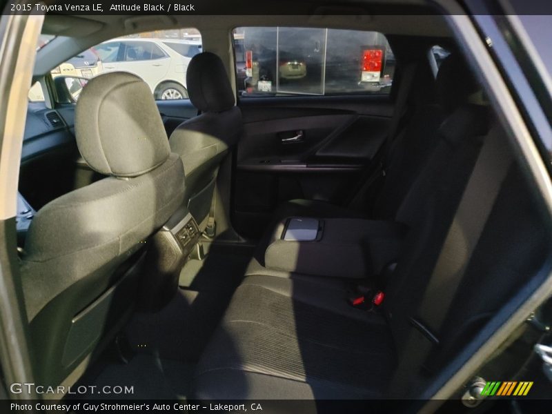 Attitude Black / Black 2015 Toyota Venza LE