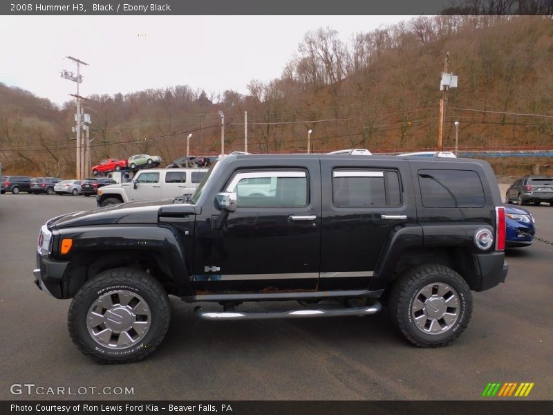 Black / Ebony Black 2008 Hummer H3