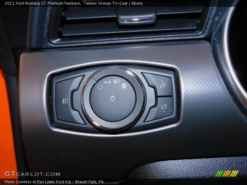 Twister Orange Tri-Coat / Ebony 2021 Ford Mustang GT Premium Fastback