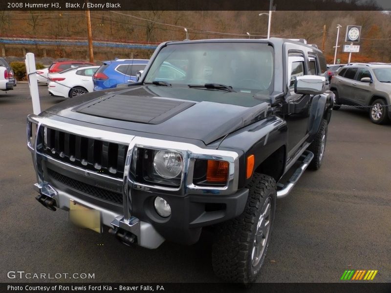 Black / Ebony Black 2008 Hummer H3