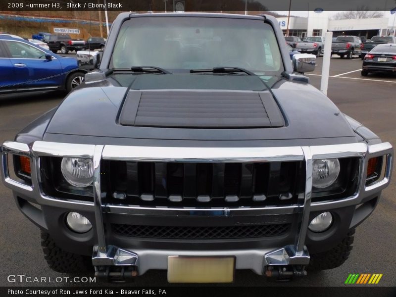 Black / Ebony Black 2008 Hummer H3