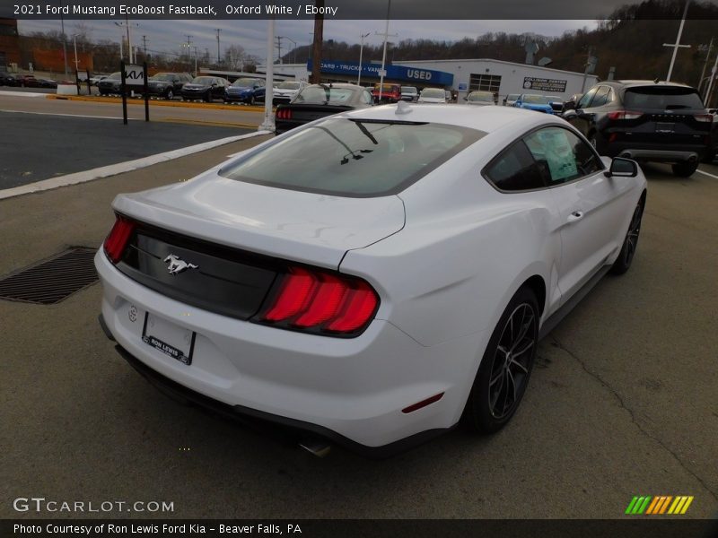  2021 Mustang EcoBoost Fastback Oxford White