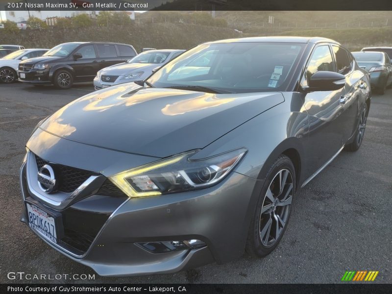 Gun Metallic / Charcoal 2017 Nissan Maxima SV