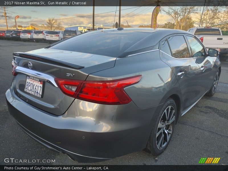 Gun Metallic / Charcoal 2017 Nissan Maxima SV